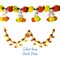 5 Feet Marigold Jasmine Yellow Orange Door Toran Hanging Valance Marygold Garland Mantle Decor Puja Diwali Decoration Day of the Dead Dia De Los Muertos Mexican Fiesta Halloween Decor